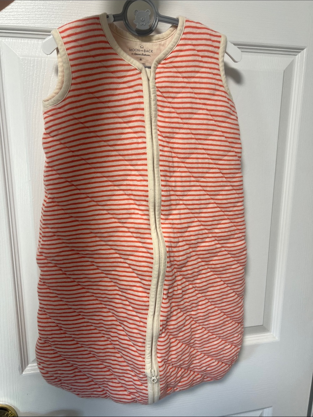 Moon & Back by Hanna Andersson Quilted Wearable Blanket Sleep Sack Medium - Picture 2 of 8